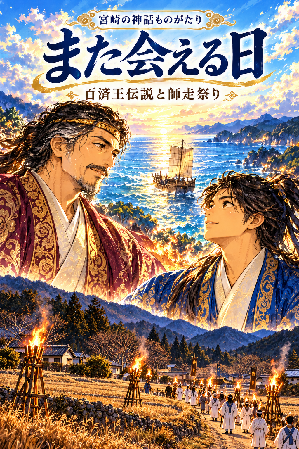 百済王伝説と師走祭り 1枚目