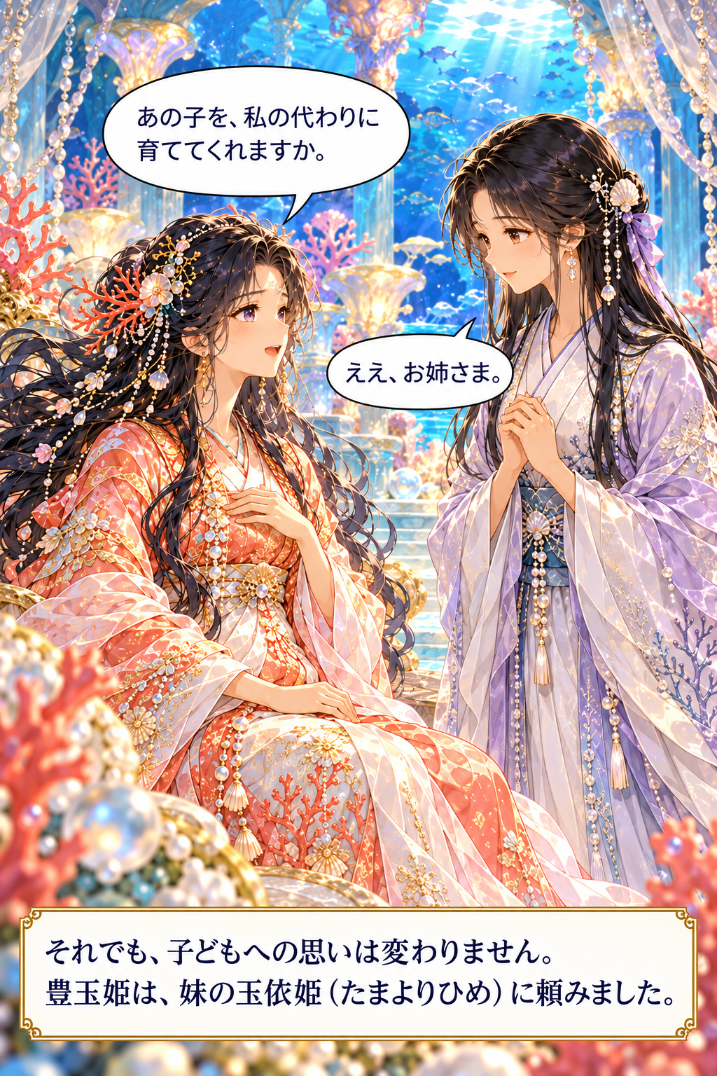 豊玉姫と鵜戸の産屋 10枚目