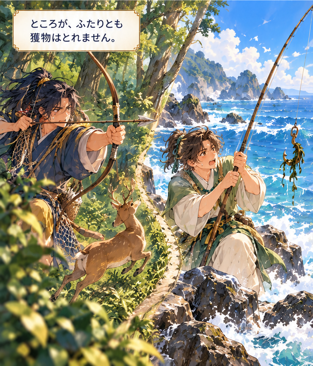 海幸彦と山幸彦 3枚目