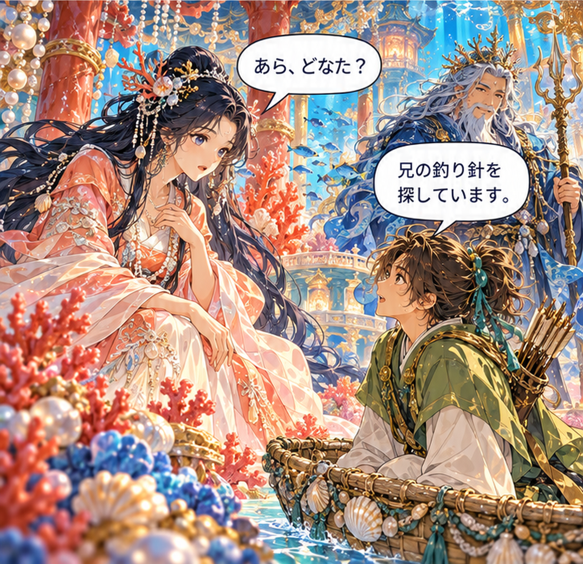 海幸彦と山幸彦 9枚目