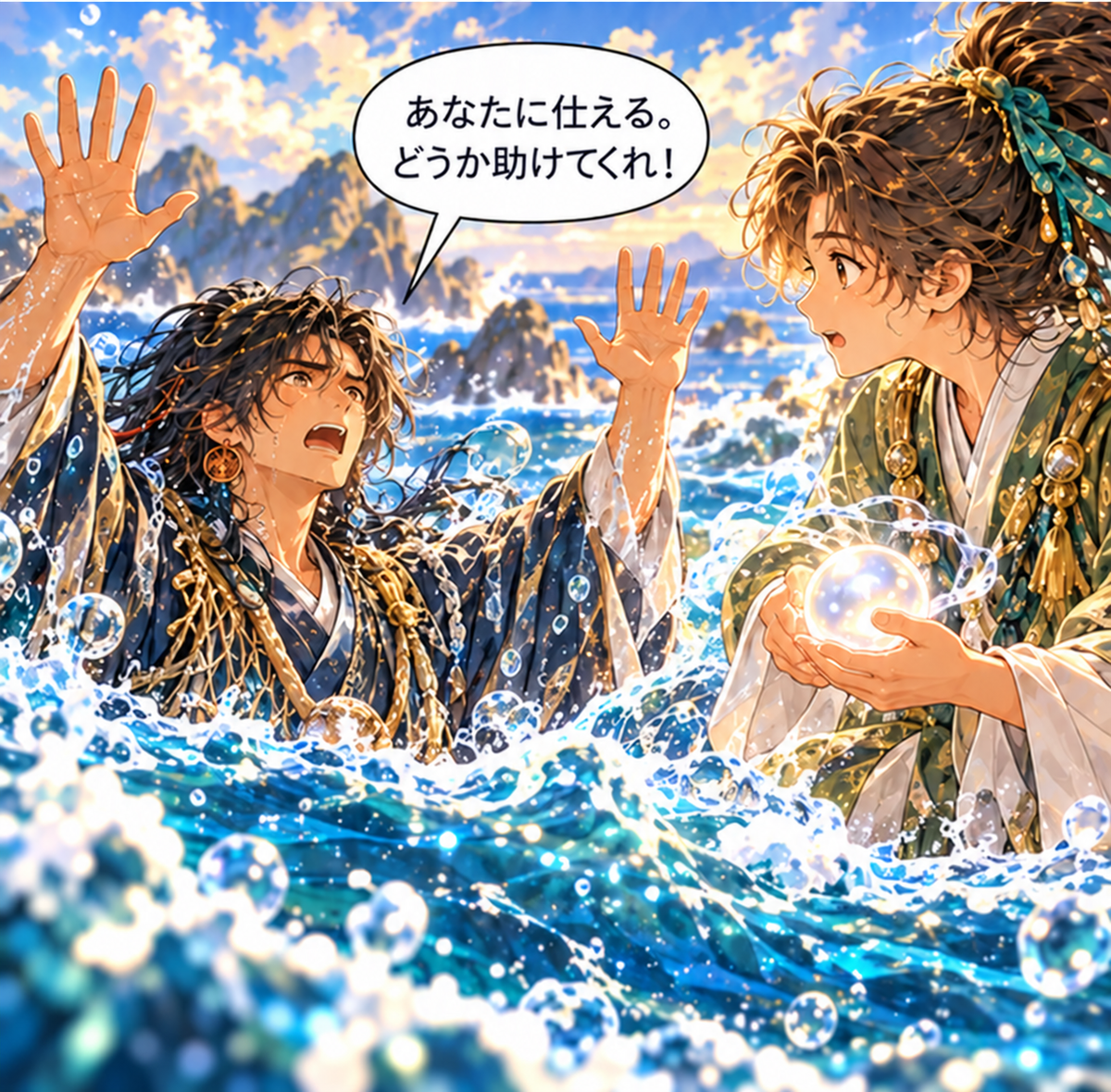 海幸彦と山幸彦 18枚目